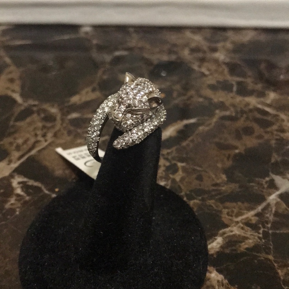 Silver pantera ring - Picture 4 of 4